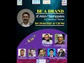 Aslam thenjippalam || Be a brand || business Webinar || malappuram JCI