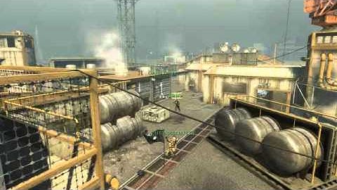 Across Map Tomahawk Kill Launch - Black Ops Game Clip