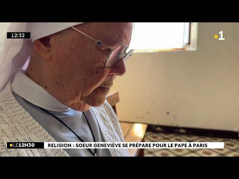 Sister Geneviève, an 84-year-old nun, hopes to attend.