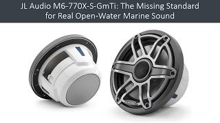 Athlete Statistics JL Audio M6-770X-S-GmTi: The Missing Standard for Real Open-Water Marine Sound