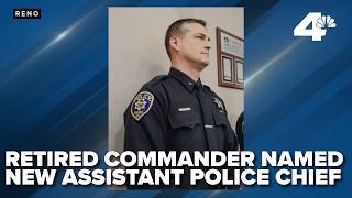 Retired commander Sean Garlock as assistant Reno police chief