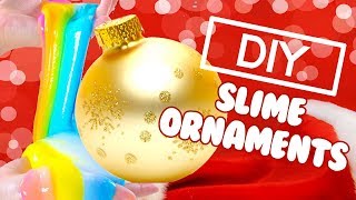 PERFECT GIFT DIY Slime Ornaments! DIY Ornaments for Christmas Tree