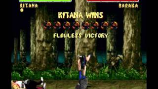 Mortal Kombat 2 SNES Flawless Part 1