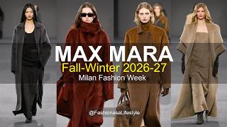 Max Mara Fall-Winter 2026-27 | Milan Fashion Week