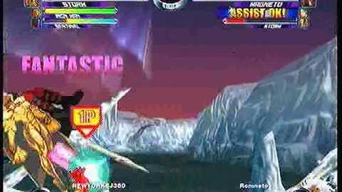 MvC2 Online (360): Josh 360 (Storm/Sent/IM) vs Brett (MSP) 9 .:1.5.10:.