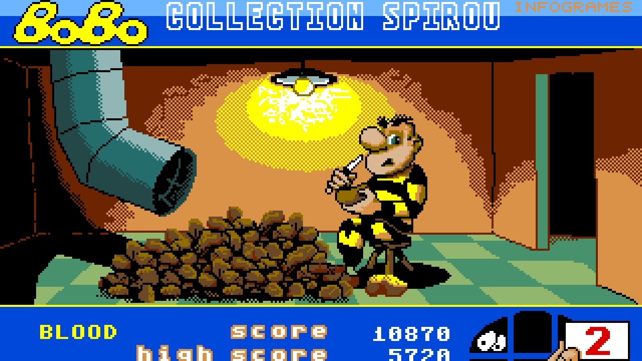 Bobo Longplay Atari ST Infogrames YouTube