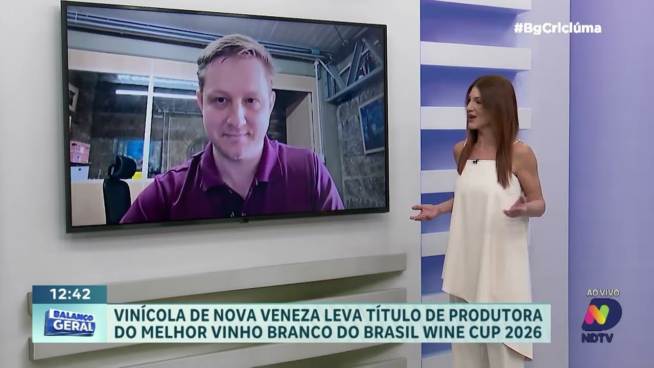 Nova Veneza conquista prêmio de melhor vinho branco