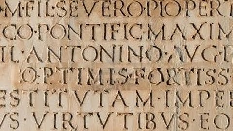The Latin Roman Alphabet