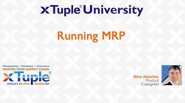 Running MRP. xTuple ERP. 1 Platform. 1 Price. Live in 90 Days.