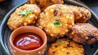 Sabudana vada recipe | How to make sabudana vada