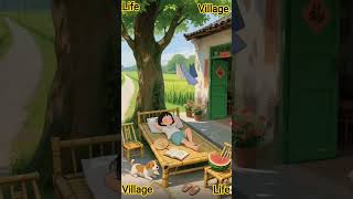 A Village Girl Is Sleeping On A Cot Her House