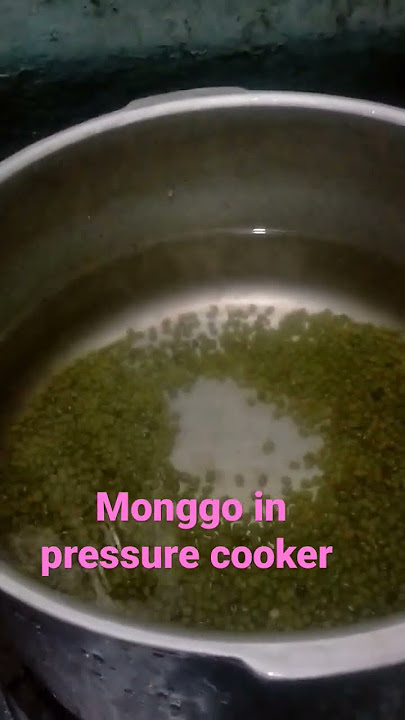 monggo in pressure cooker #ulamfortoday #lutongbahay #monggo #pressurecooker