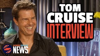 We Got To Interview TOM CRUISE!  - American Made Interview