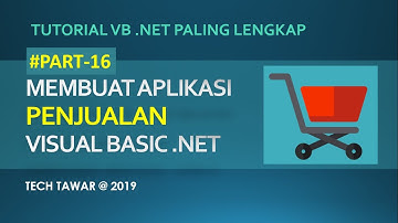 VB .NET - Membuat Aplikasi Penjualan Part 16 - Membuat Laporan Penjualan Mingguan