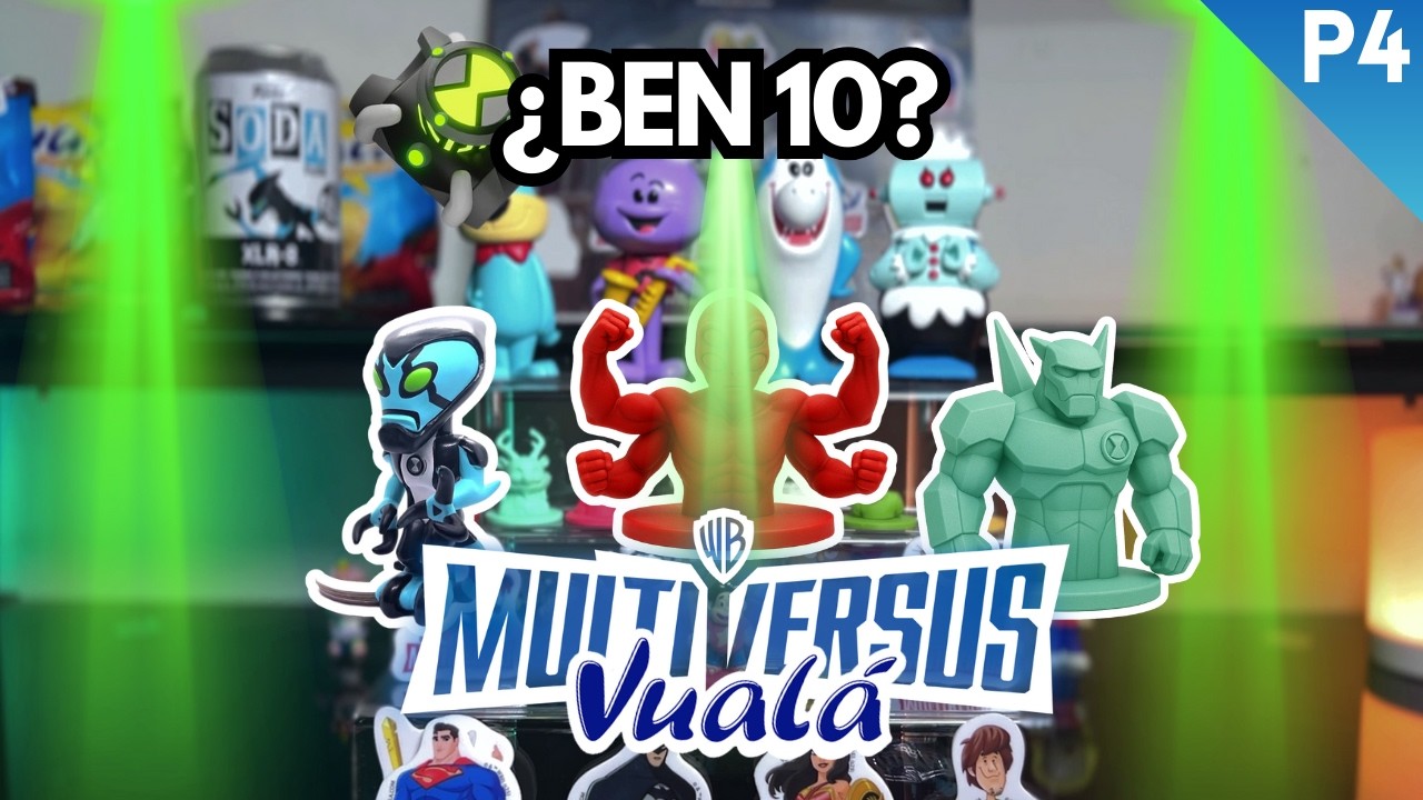 ¿¡BEN 10 llegó a Multiversus?! 🛸 +20 VUALAS Nuevas Figuras | Unboxing Colección Vuala 2025 Parte 4