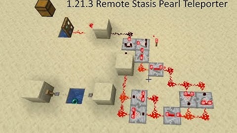 Simple Teleportation in Minecraft 1.21.3+ Wireless Stasis Pearl (Multiplayer only)
