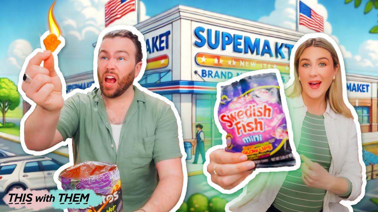 TRYING *NEW* AMERICAN SNACKS & CANDY 🇺🇸