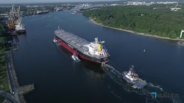 MV CIELO D’ITALIA LOADING COKE IN SWINOUJSCIE, POLAND