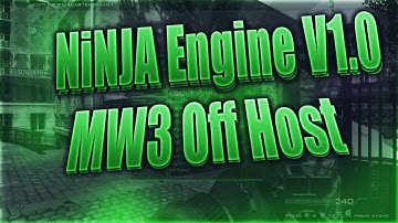 [Xbox 360] NiNJA Engine V1.0 MW3 Offhost Mod Menu [TU23]