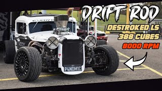 || DRIFT ROD || Lapping Sydney Motorsport Park in an 8000rpm LS Drift Machine!!