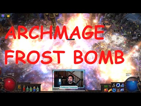 [PoE][FR] - 3.13 Ritual - Archmage Frost Bomb - YouTube