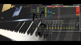 Korg Kronos: Ableton Live (Control surface and clip launching setup)