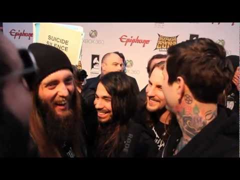 SUICIDE SILENCE Interview at REVOLVER GOLDEN GODS 2012 on Metal Injection