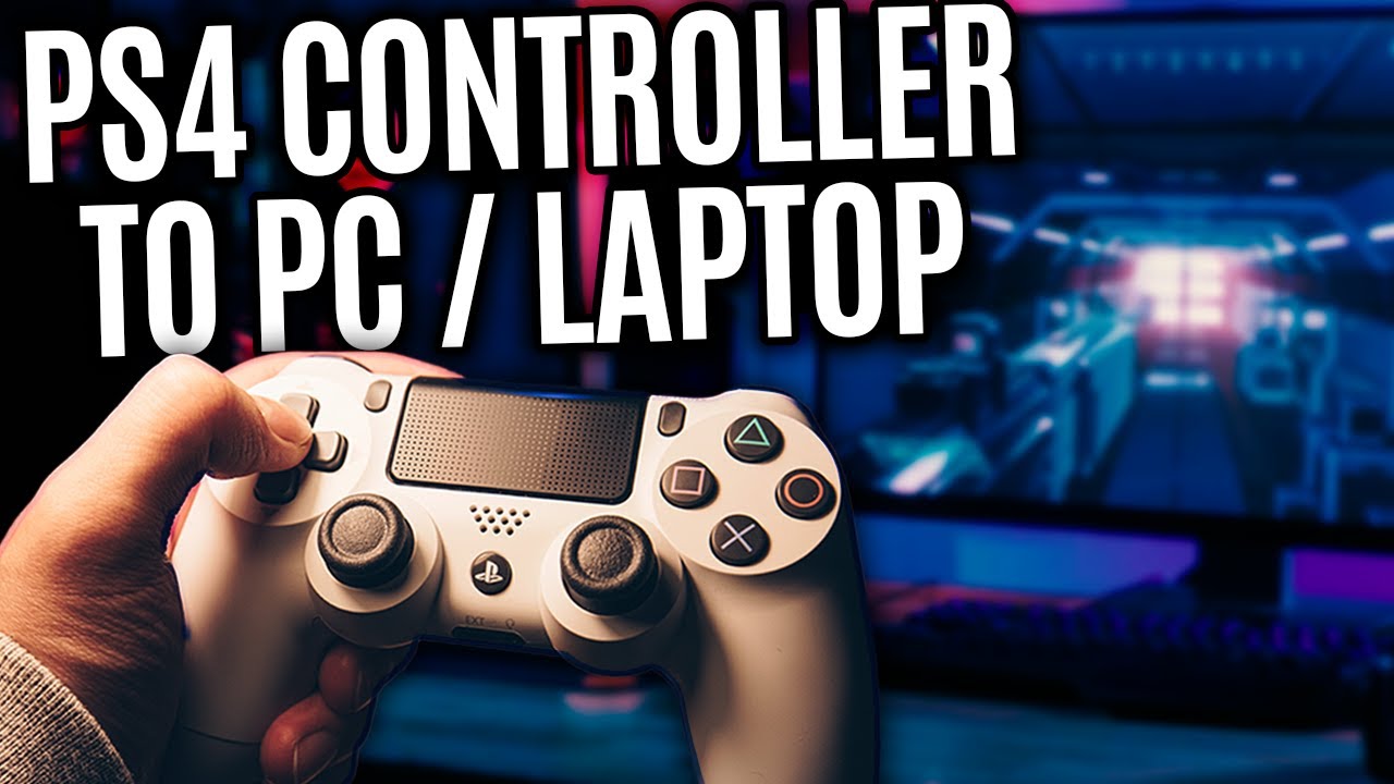 How to Connect a PS4 DualShock 4 Controller to a PC