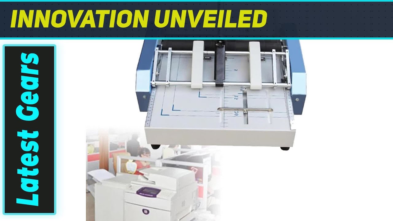 Ultimate Booklet Making Machine: Automatic Electric Stapler, Creaser ...