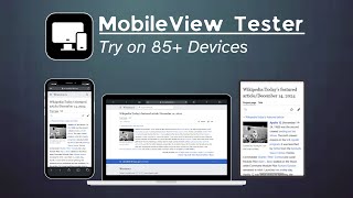 Test Your Website Responsiveness On Multiple Devices | Try on 85+ Devices