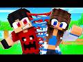 P3DRU está GRUDADO com a GAROTA POPULAR no Minecraft