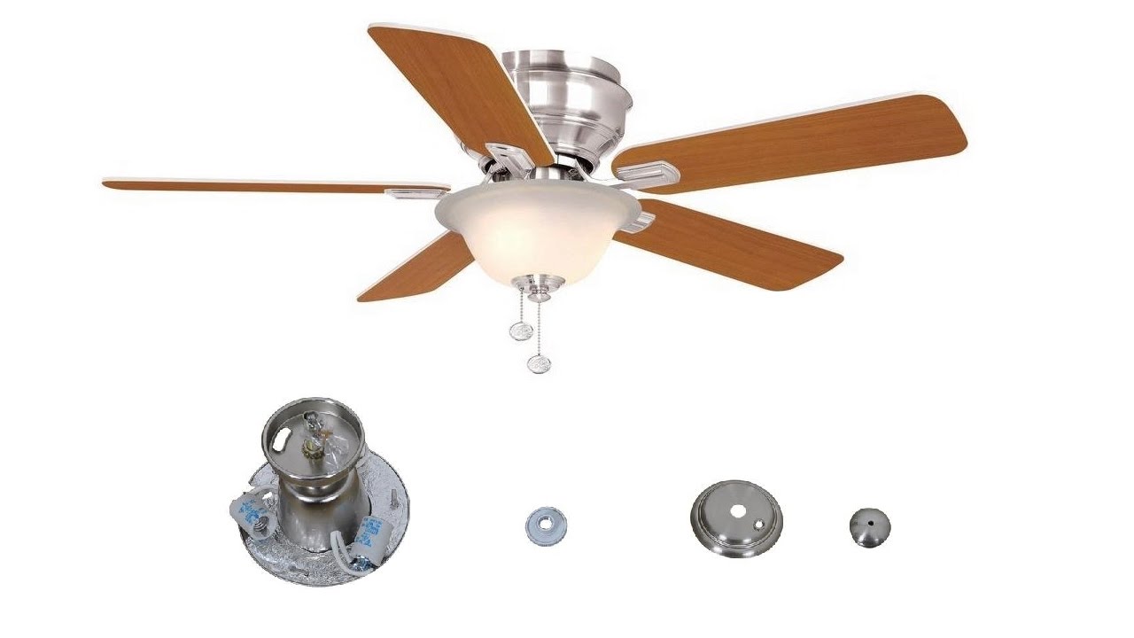 Installing The Light Kit Hawkins Ceiling Fan