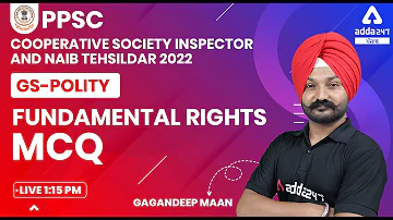 PPSC Cooperative Inspector, Naib Tehsildar 2022 | PPSC Polity | Fundamental Rights MCQ