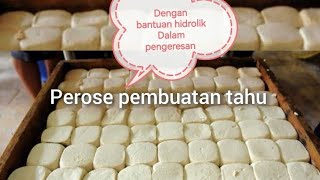 proses pembuatan tahu