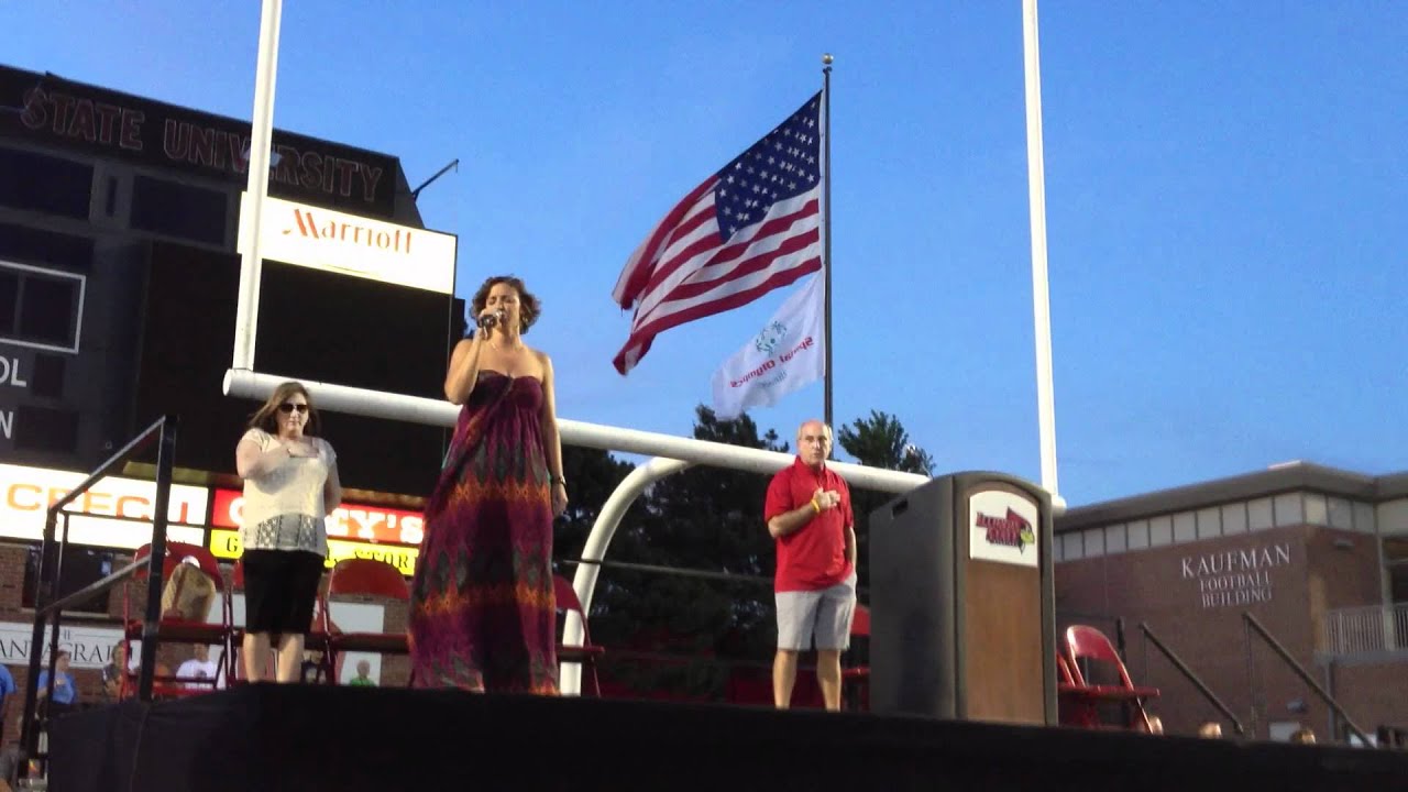 2012 National Anthem Special Olympics Summer Games - YouTube