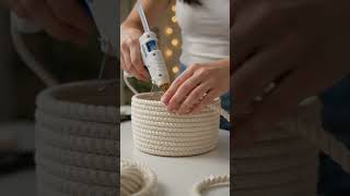 Easy DIY Rope Basket