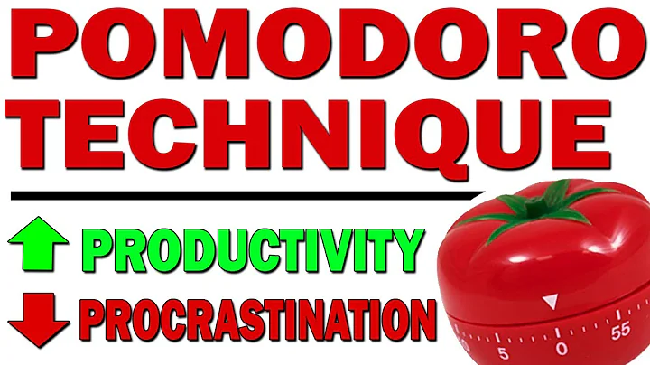 POMODORO TECHNIQUE - BEST TOOL TO BOOST PRODUCTIVITY!