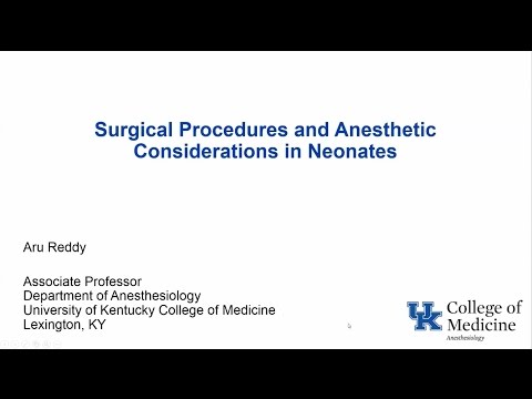 20160503 Anesthetic Considerations for Common Procedures in Children