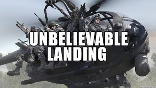ARMA 3 ALiVE | Unbelievable  landing!!! [Shadow Play Footage]