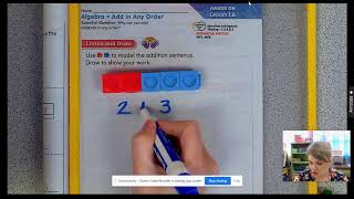 Math Lesson 1.6 Add in Any Order with Mrs. Lamont