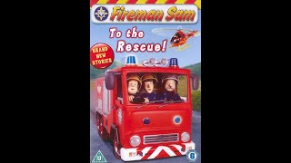 Fireman Sam To the Rescue dvd