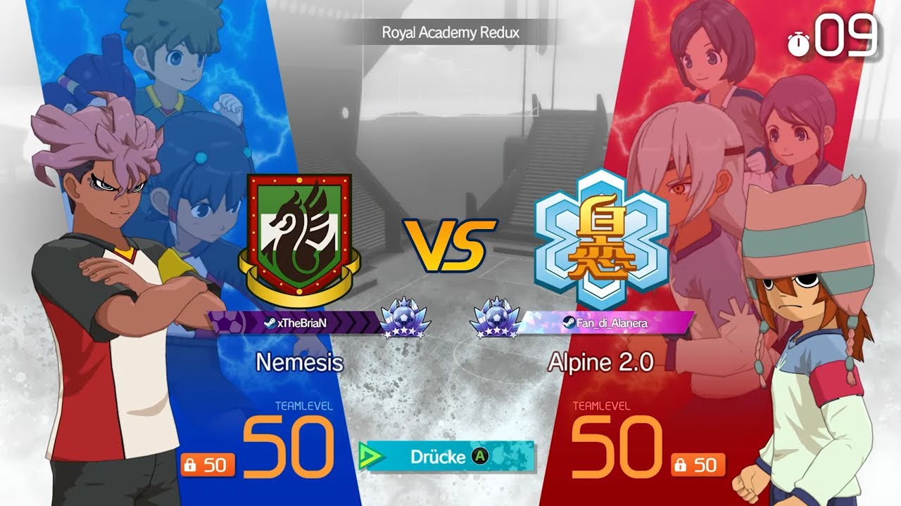 Milozaki vs. Fan | Inazuma Eleven: Victory Road | Nemesis Domain Friendlies 72