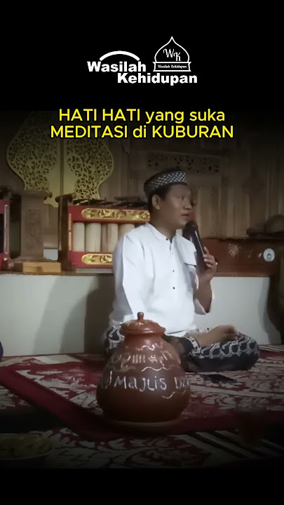 HATI HATI yang suka MEDITASI di KUBURAN