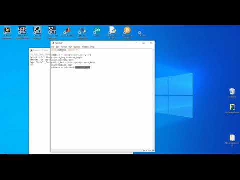 How To Create A Bitcoin Wallet Address With Python *- *  step by step   *-*