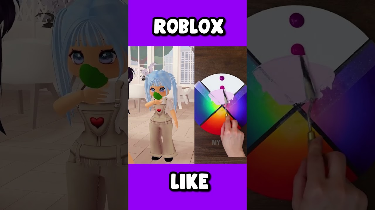 MY KAREN SISTER FED ME DISGUSTING FOOD BUT I STILL ATE EVERYTHING 🤮 #roblox #robloxedits #shorts