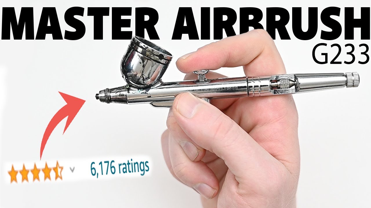 Master Performance G233 Airbrush Kit with Mini Portable Compressor C16-B &  Air Hose, Airbrushing System - Kroger