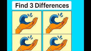 Only 1% Can Spot All 3 Differences in 10 Seconds! 🤯 Ultimate Brain Teaser Challenge