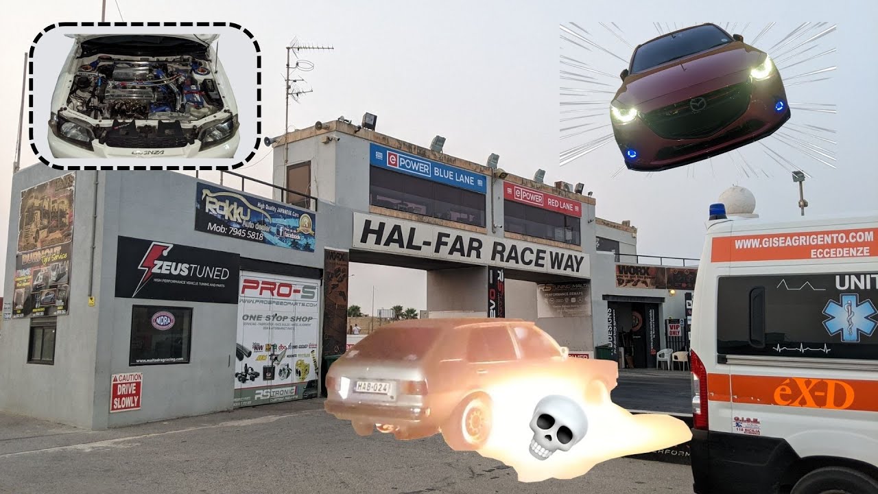 Hal Far Raceway INSANE TUNERS MEETING (Hal Far Thursday Malta) - YouTube