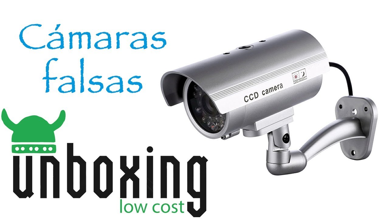 🎥 Cámaras vigilancia falsas. U&R Low Cost - YouTube