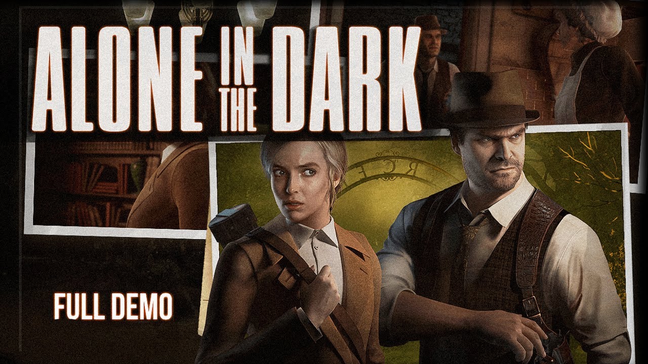 David Harbour Is In The Alone In The Dark Prologue | FULL Demo Gameplay ...